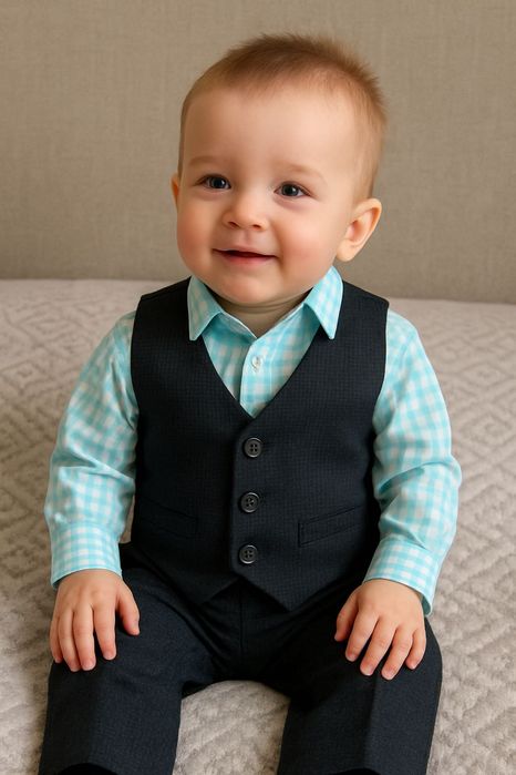 Детский костюм Mothercare (брюки + жилетка)