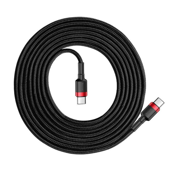 BASEUS Cablu date si incarcare USB-C tata tata 60W 3A Fast Charge - 2M