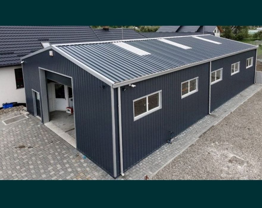 Hale metalice 14x24x4 avem stoc și diverse modele