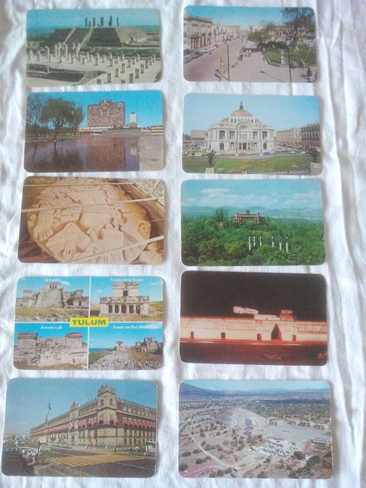 Колекционерски пощенски картички от Мексико