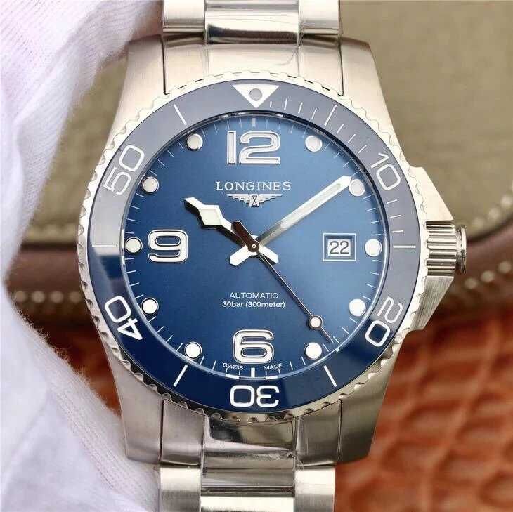 Longines Hydroconquest ETA2824 Blue 43mm