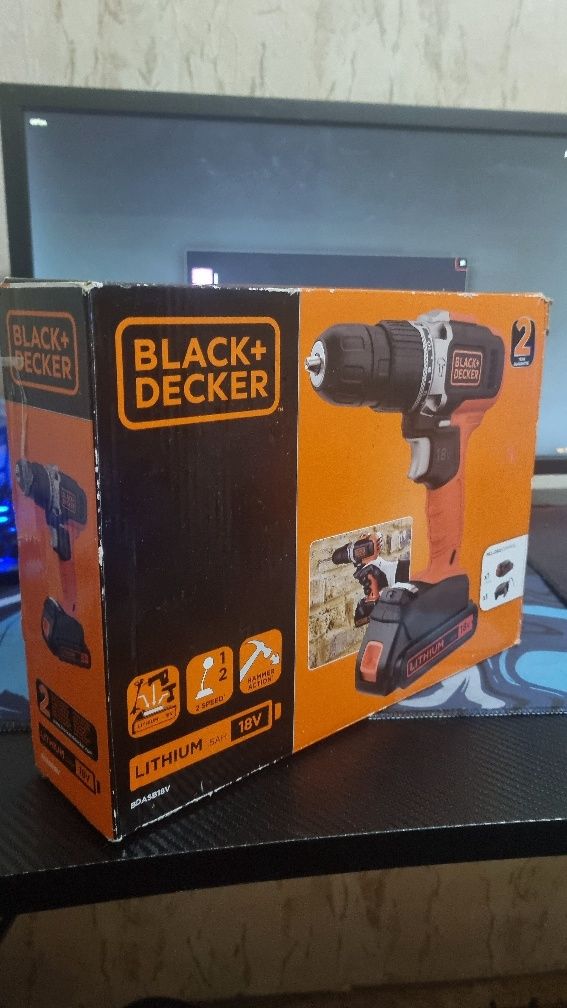 Акумулаторният винтоверт BLACK&DECKER