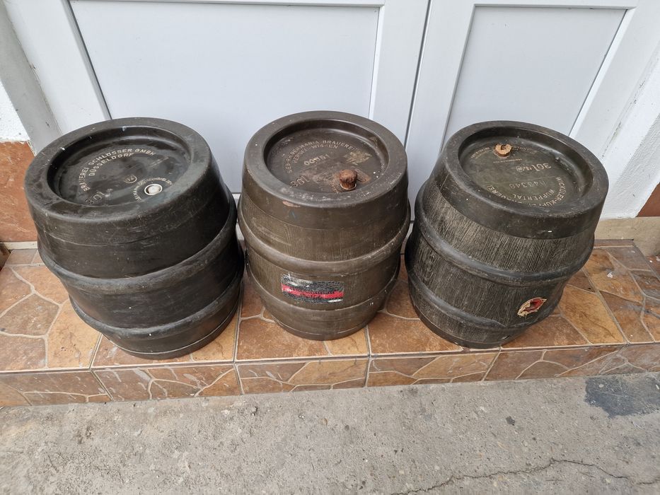 Butoi bere 30l din inox alimentar cu protectie exterioara poliuretan