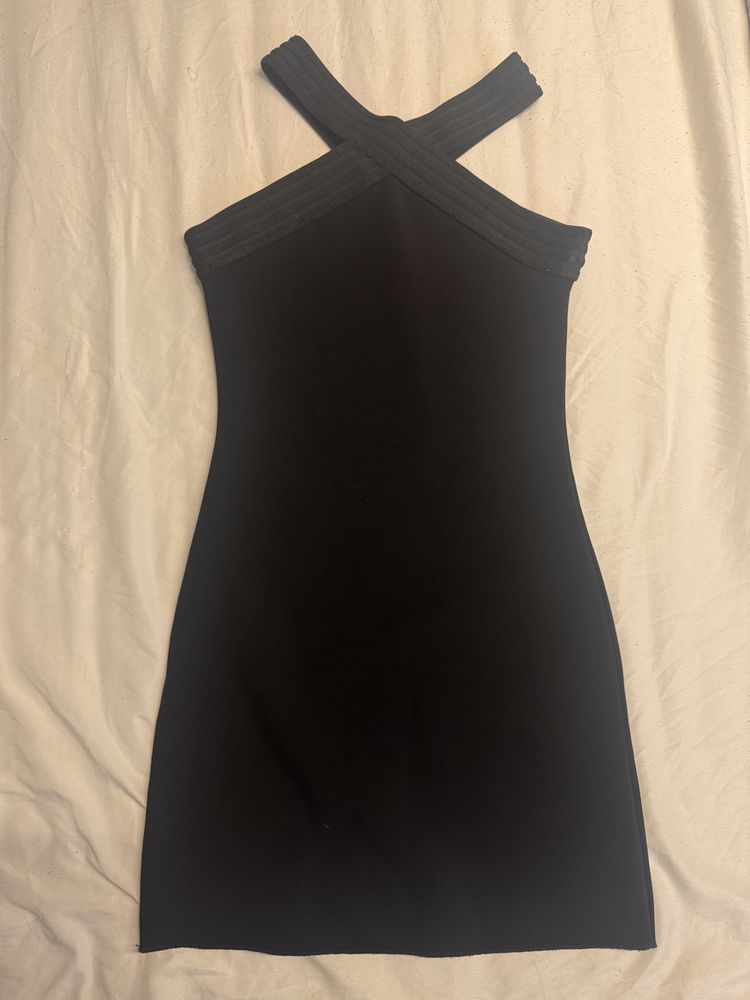 Черна стилна рокля Zara