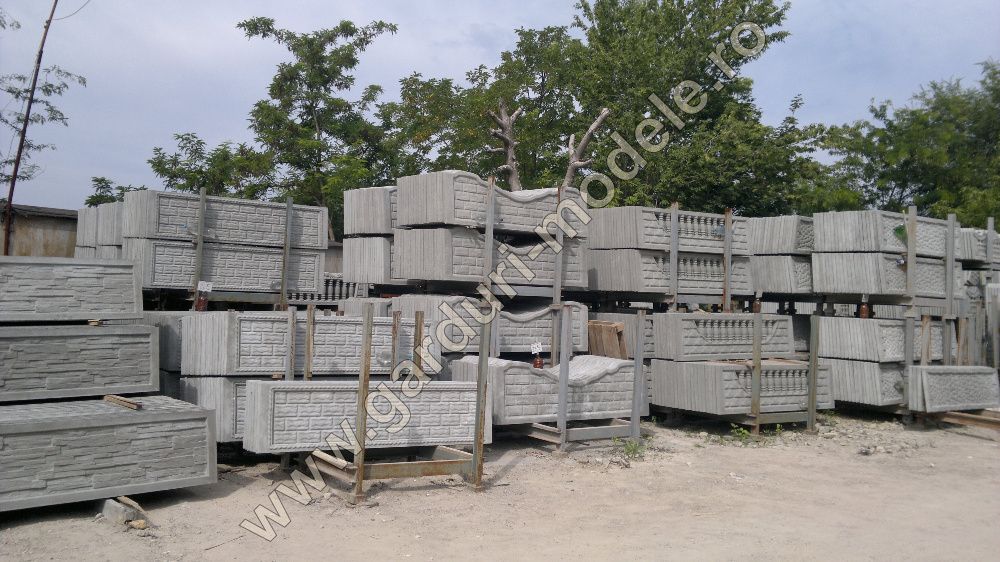 Panouri prefabricate pentru garduri beton de bune! Bacău,Onești,Brașov