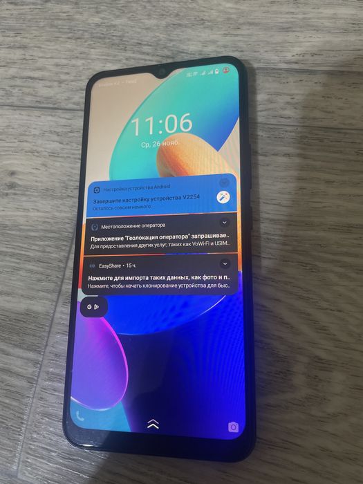 Vivo y02 t 64 gb серого цвета