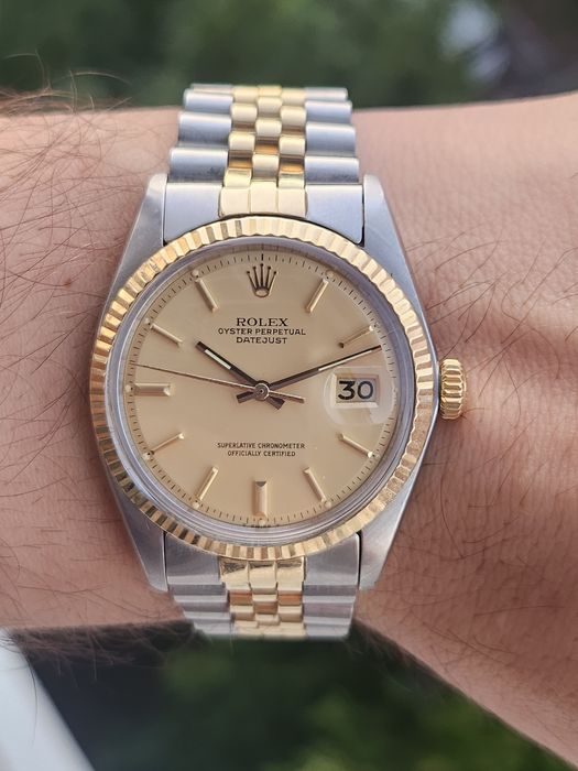 Rolex 36 Two Tone