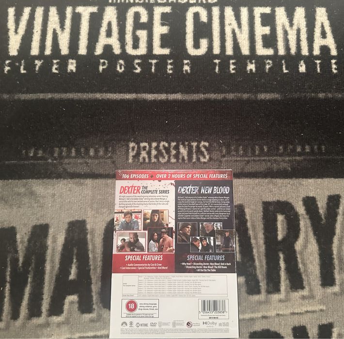 Film Serial Dexter DVD Complete Colection Seasons 1-8 Original