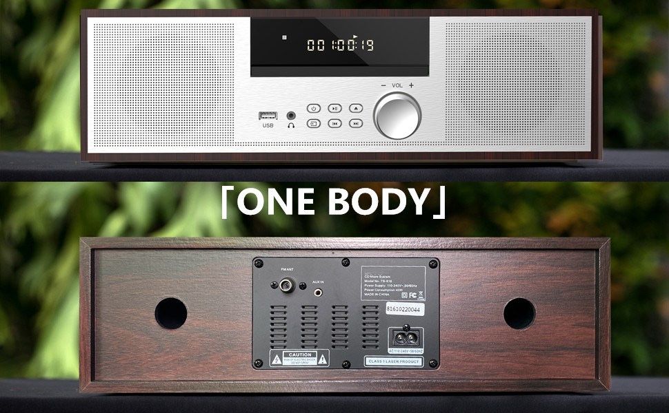 Винтидж домашна Hi-Fi Стерео система HANLIM HL-816 40W Bluetooth/CD/FM