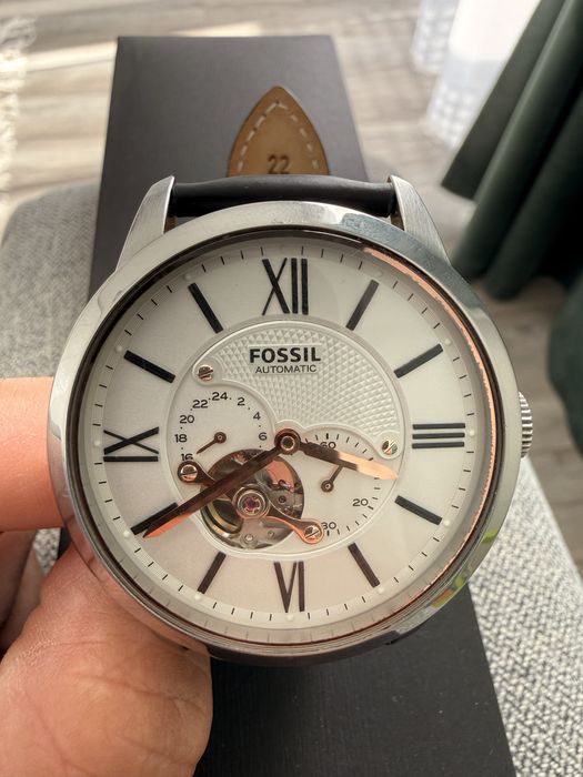 Ceas automatic stare perfecta Fossil curea de piele