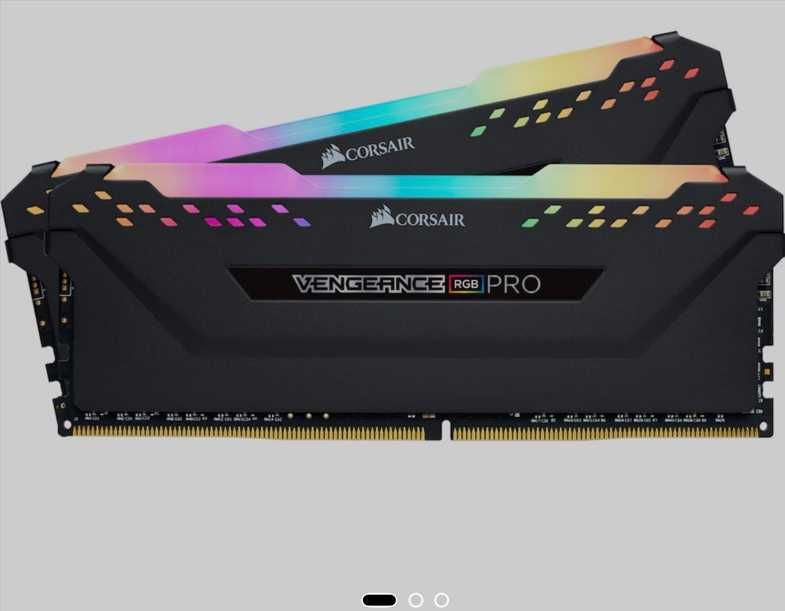 Corsair Vengeance RGB PRO 16GB, DDR4, 3600MHz, CL18, Dual Channel Kit