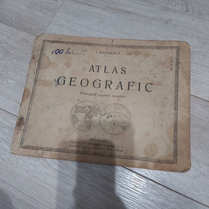 Atlas geografic vechi