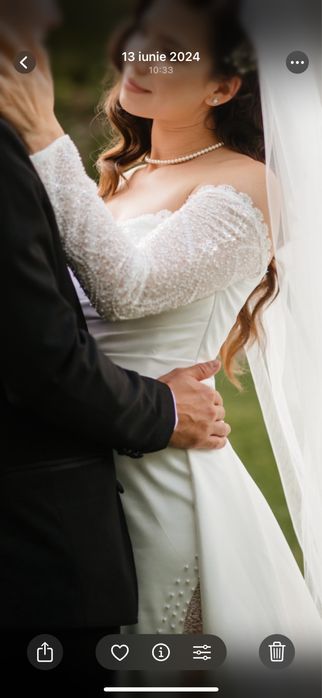 Vând rochie de mireasă