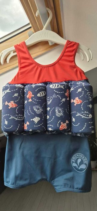 Costum baie inot flotabil Archimende, 4 ani (15-18 Kg)