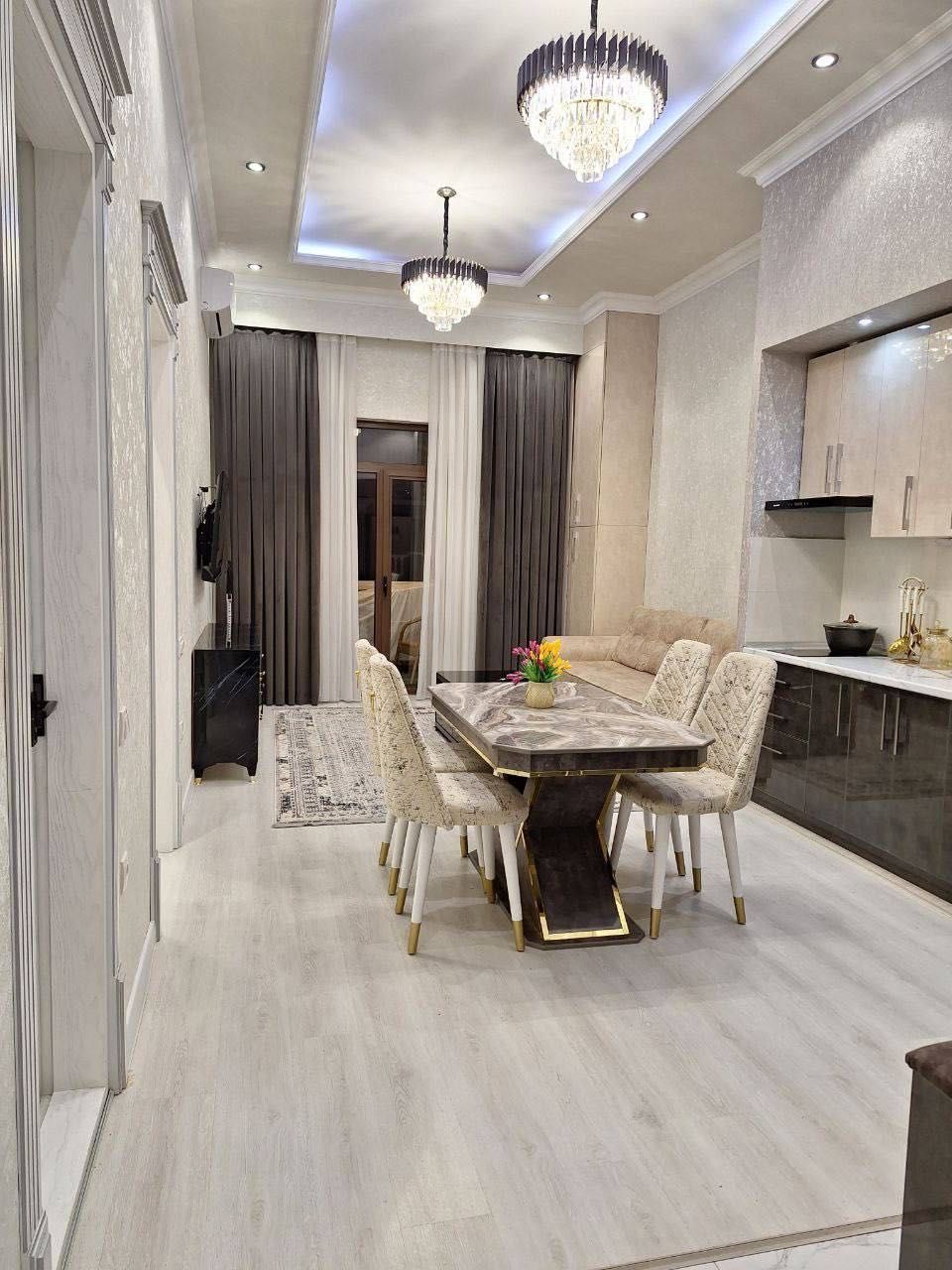 Boulevard Продается 1 комнатная квартира ремонт Ташкент Сити