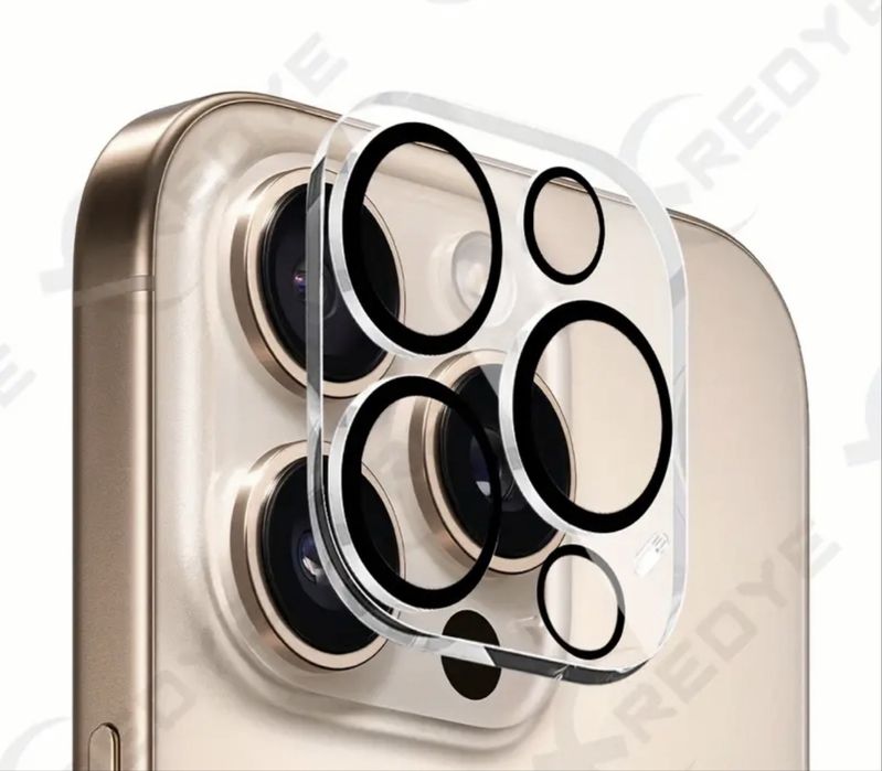 Комплект защита за дисплей и камери на iPhone 15 pro max