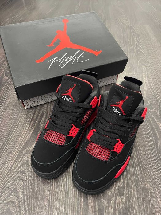 Jordan 4 Red Thunder- NOU - verificare colet