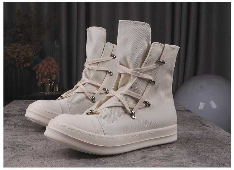 Rick Owens Hexagram white high