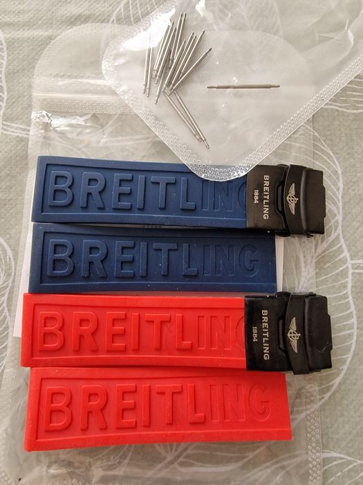 Силиконови каишки за часовник BREITLING 24mm