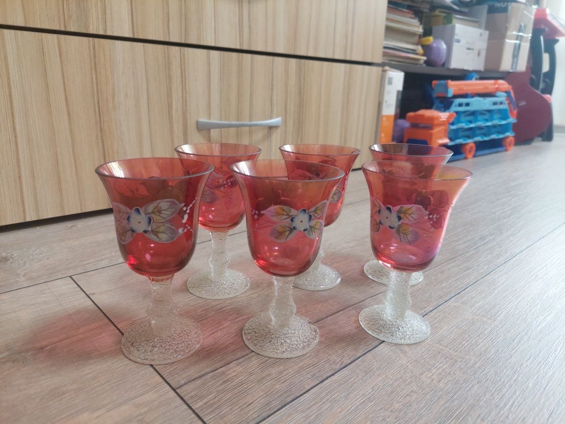 Кристален сервиз със шише