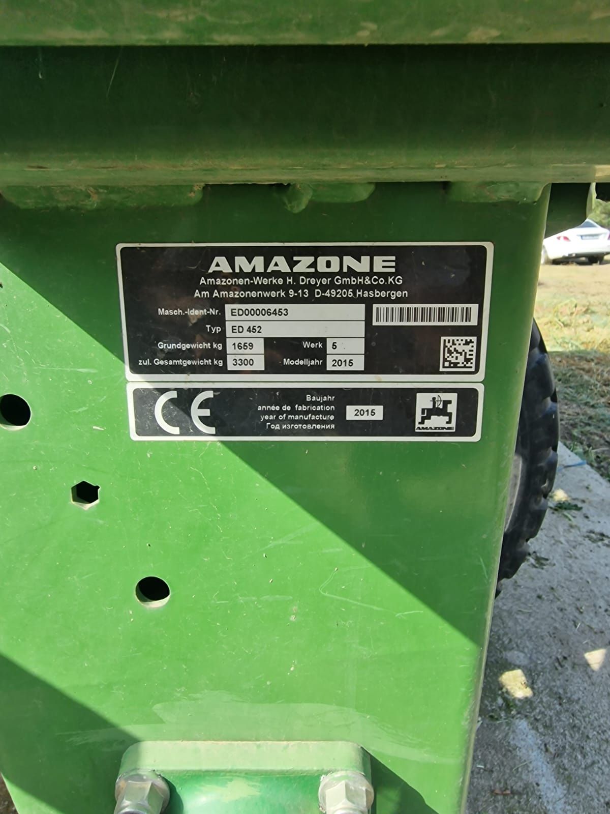 Semănătoare plante prasitoare Amazone