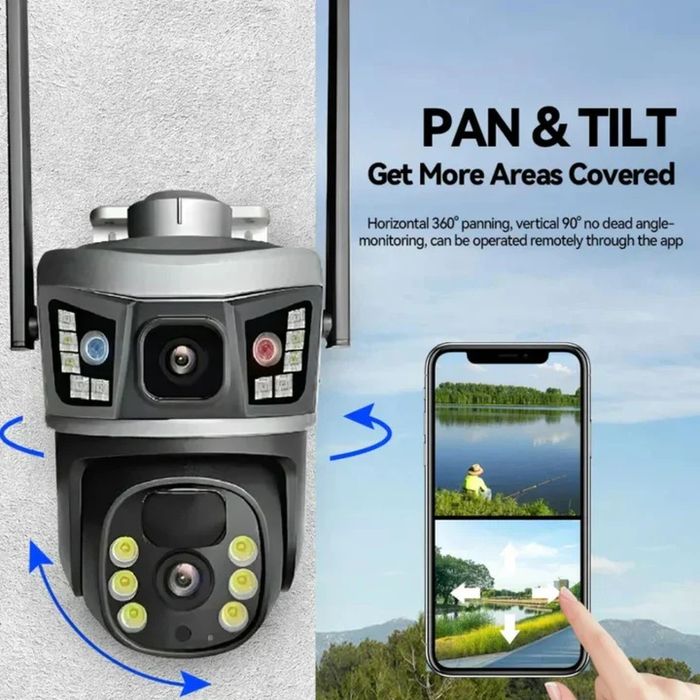 Camera supraveghere 4g cu panou solar si detectare miscare