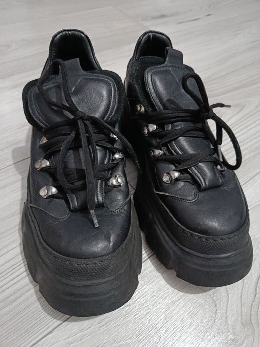 Ghete bocanci adidași Gryxx Goth Punk Rock Altercore dama mărimea 38