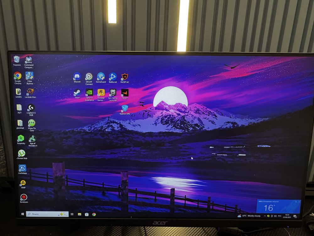 Монитор ACER 165 гц