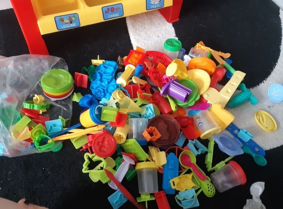 Vand bucatarie copii plastelino si accesorii