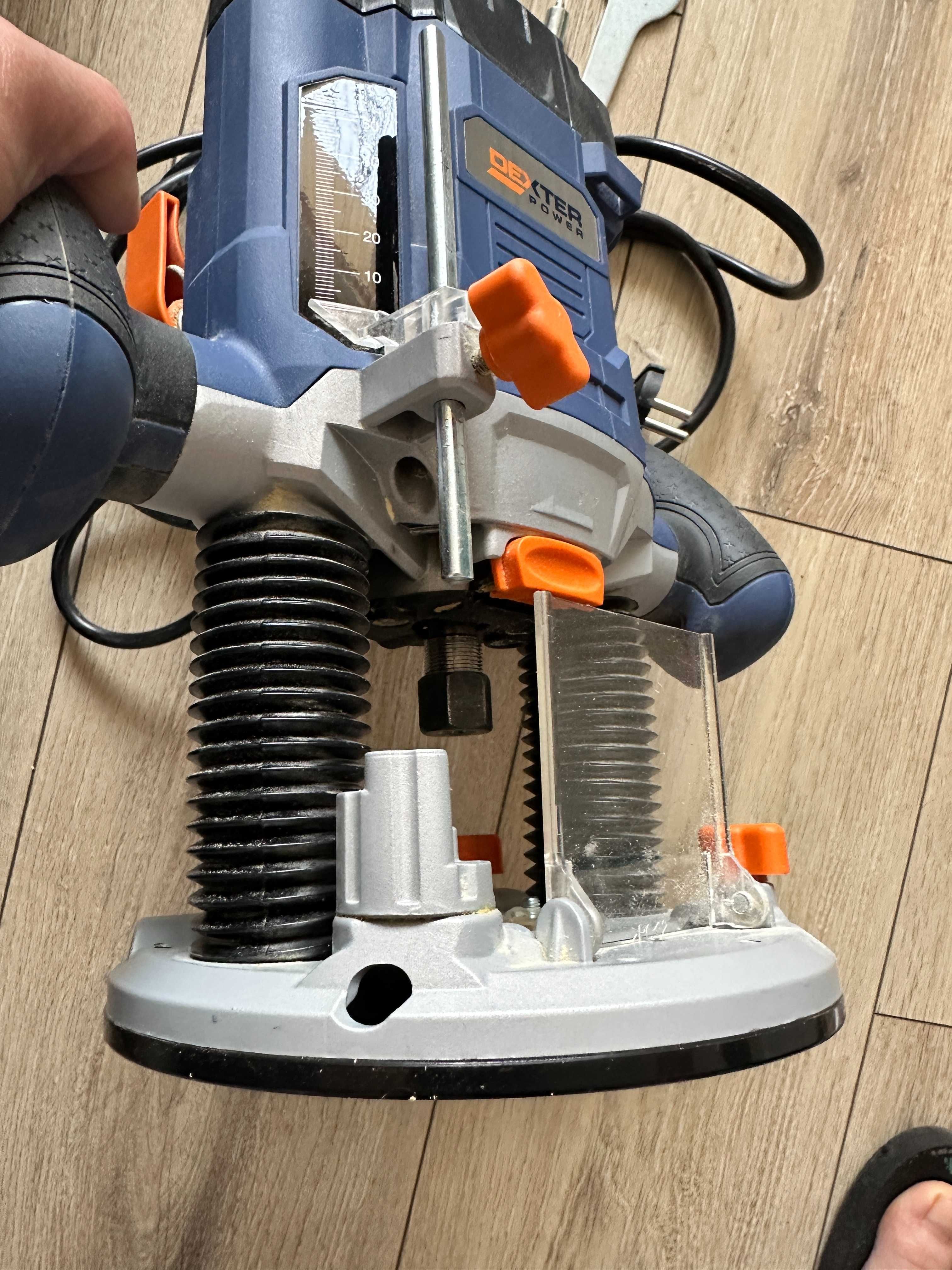 Freza electrica Dexter PC1300RT, 1300 W, 30000 rpm