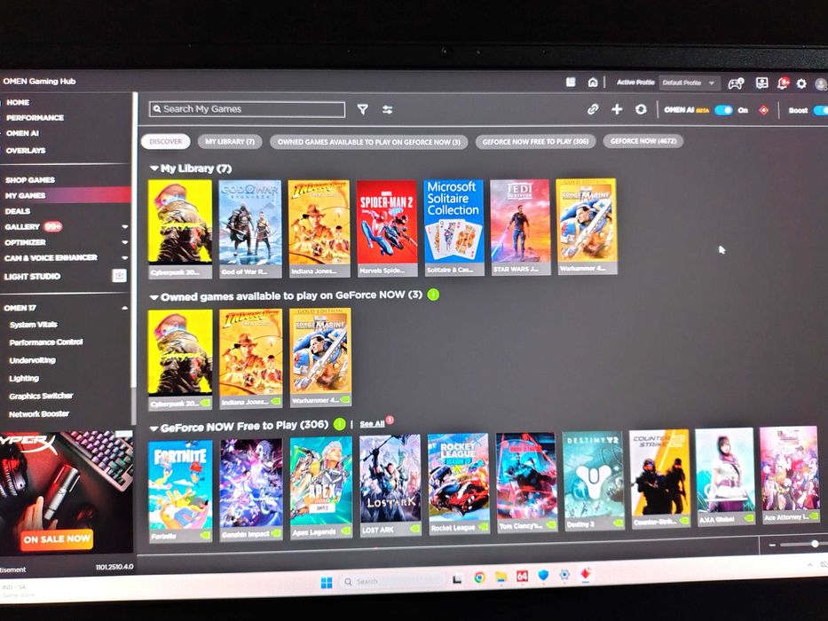 Laptop Gaming i7-13700HX, RTX 4090, 32GB RAM, 1TB SSD, 17.3" QHD 240Hz