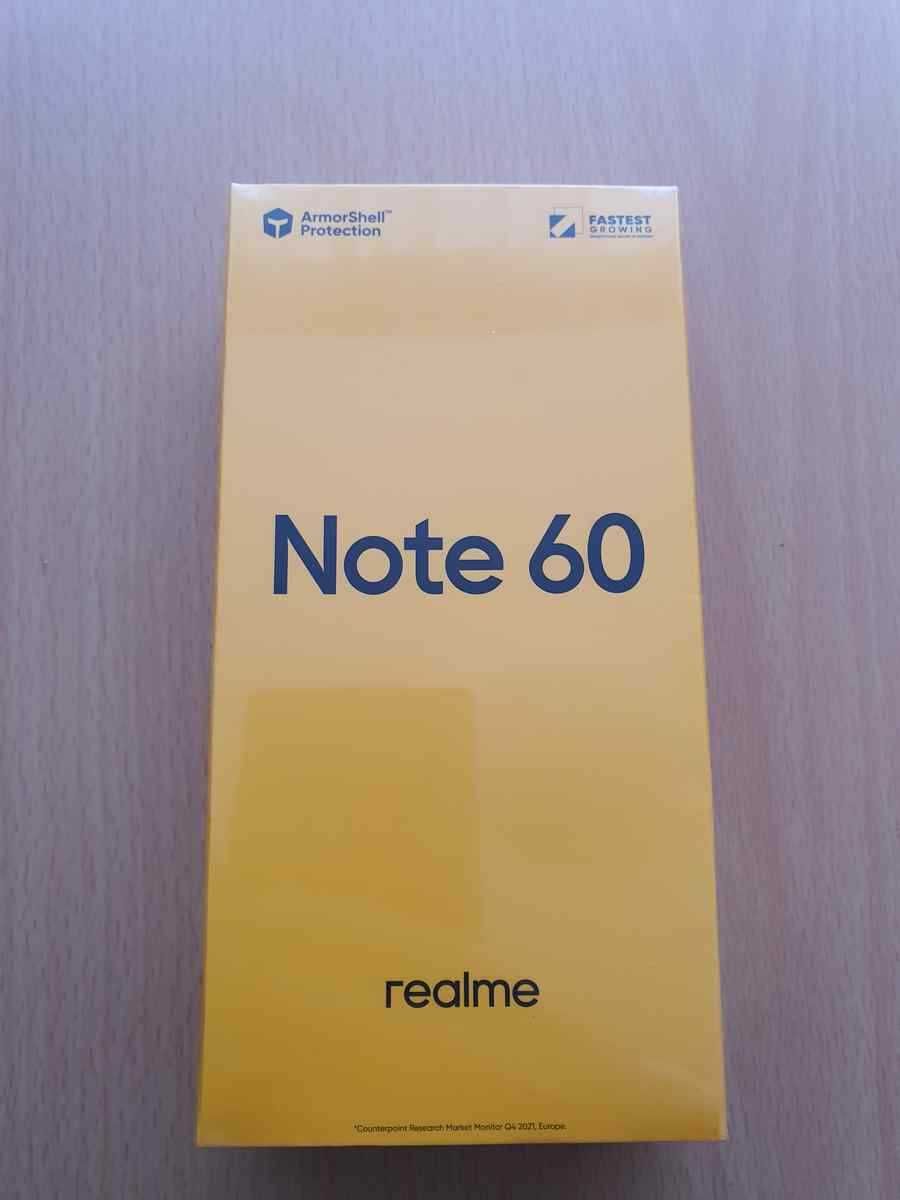 Telefon Realme Note 60 128GB 4G display 6.7" Blue Nou Sigilat Garantie