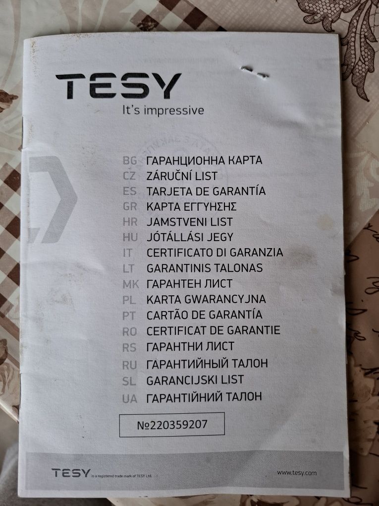 Конвектор TESY чисто нов