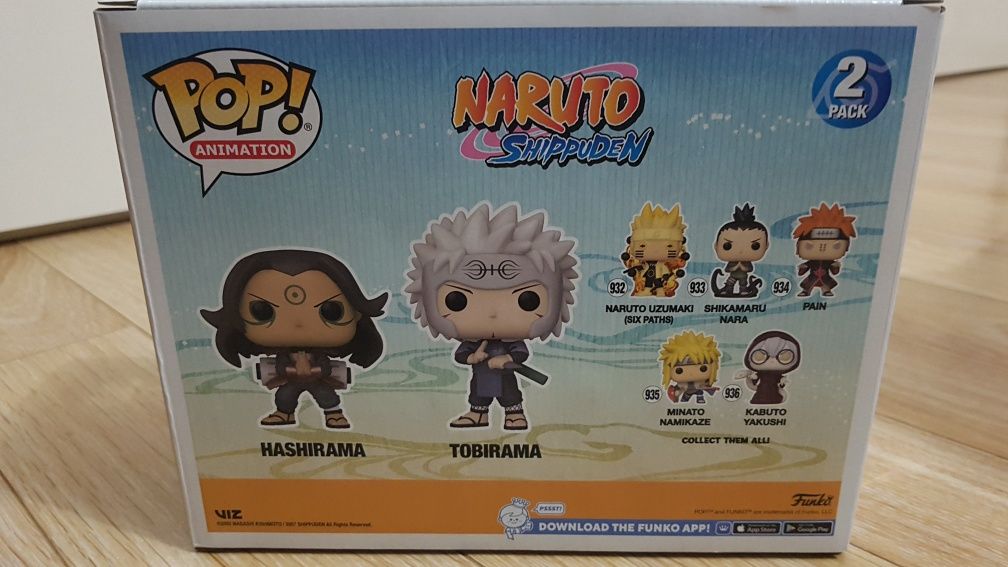 Naruto Funko Pop,  Hashirama&Tobirama