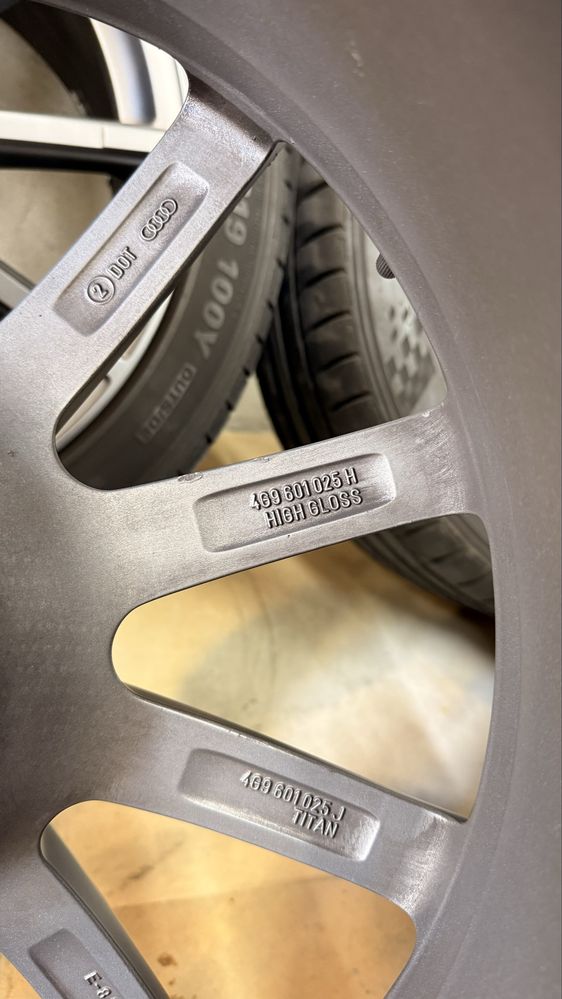 Оригинални 5х112 19” Audi A6 C7 Allroad С летни гуми