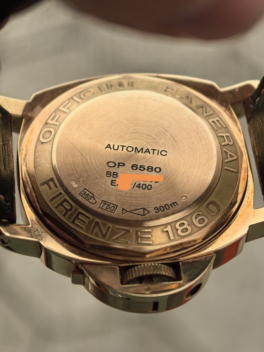 Златен Panerai Luminor Marina 18K Yellow Gold Limited Edition