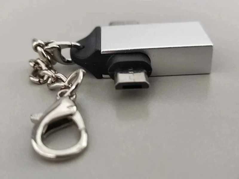 Mufa OTG mini USB si mufa C din USB 3.1 tip brelog Transport Gratuit