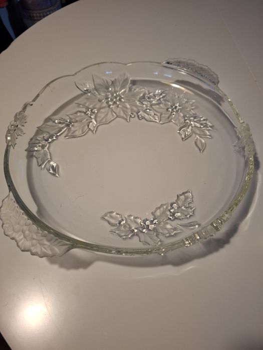 Кристален поднос 34,5 см