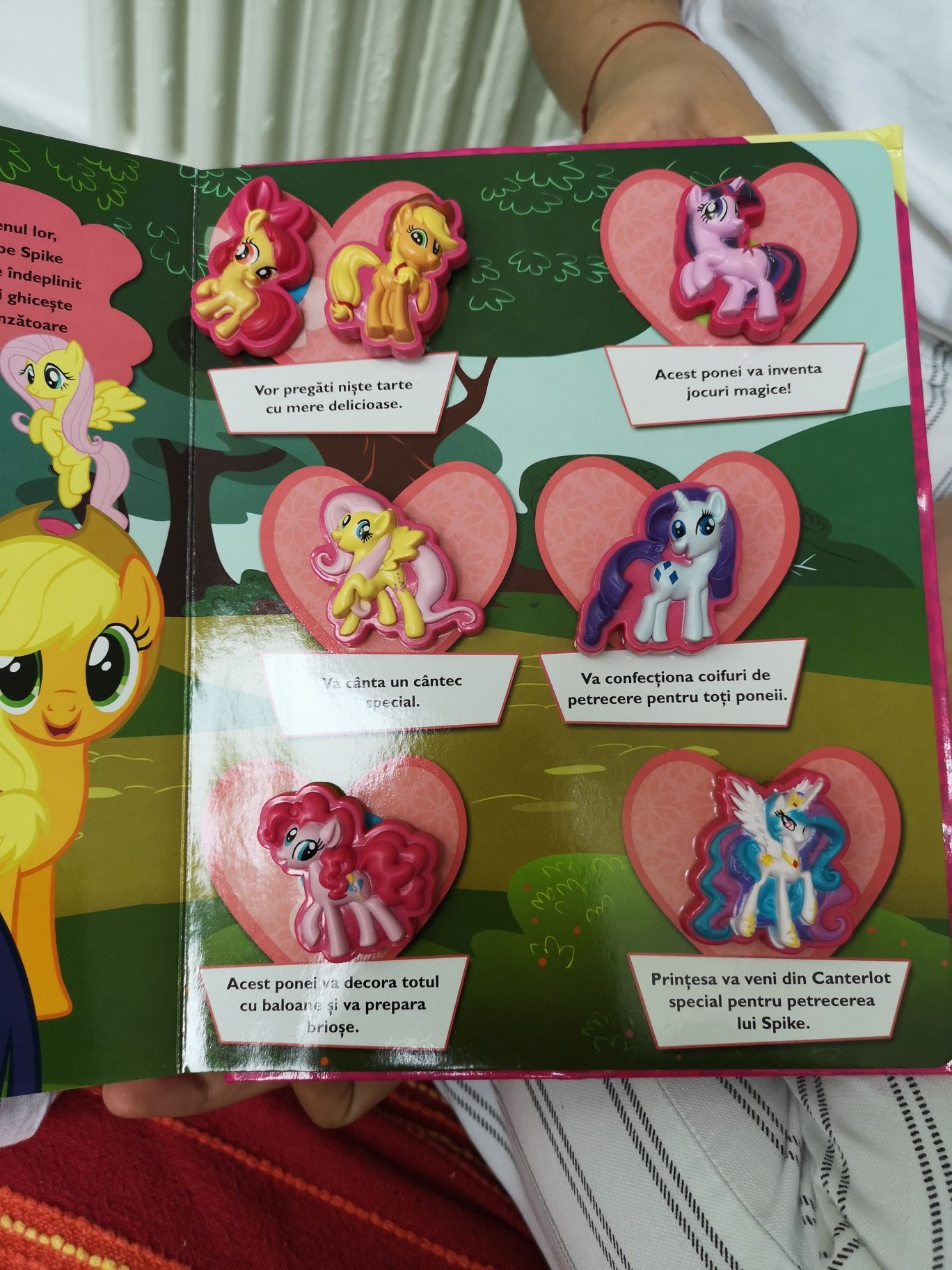 My Little Pony: Joaca-te si citeste (10 figurine cu ventuze si carte)