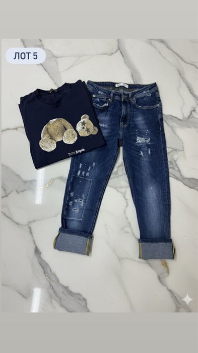 Различни лотове с дрехи - Zara , Hèrmes , Palm Angels , Balmain и др.