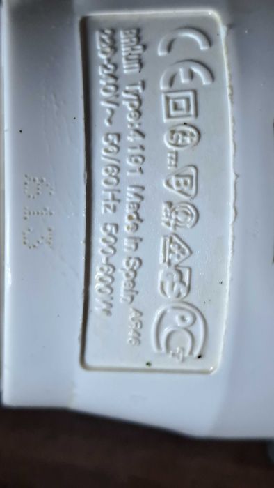 Mixer blender vertical Braun 600 w turbo