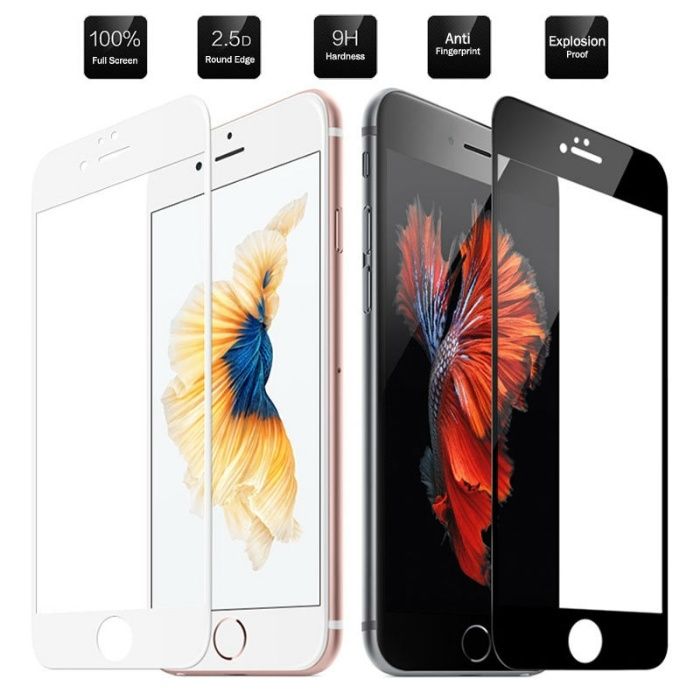 Iphone 7 7 PLUS 8 8 Plus 16E SE Folie Sticla Edge Full Curbata
