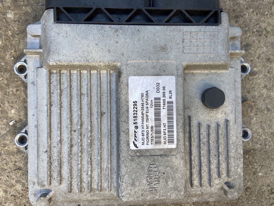 Calculator motor ecu Fiat Qubo Fiorino 1.3 diesel