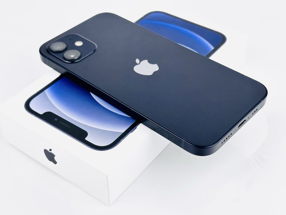 Apple iPhone 12 64GB Black Перфектен! Гаранция!