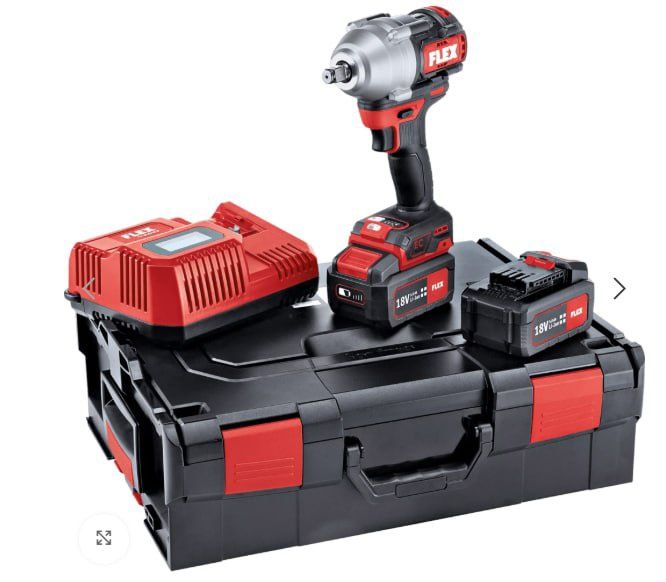 Гайковерт ударный аккумуляторный IW 1/2″ 750 18.0-EC/5.0 Set FLEX