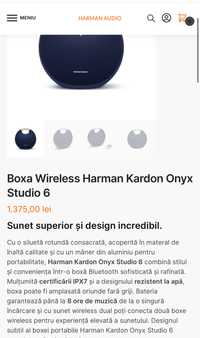 Harman Kardon Onyx Studio  6