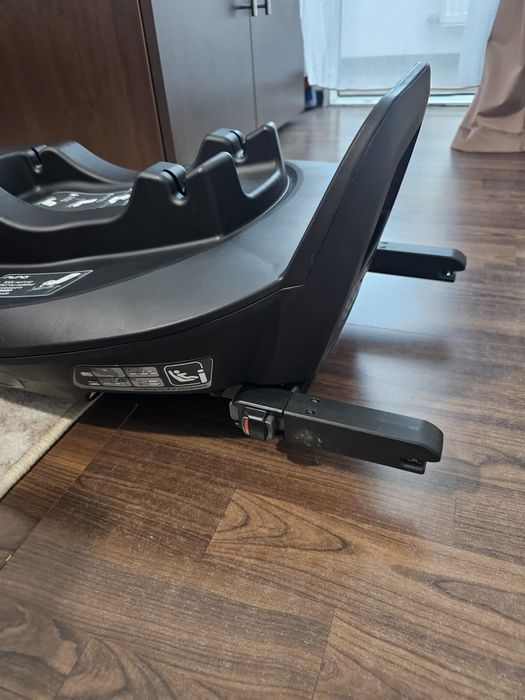 Pachet scaun auto Nuna TODL NEXT,40-105 cm,rotativ,cu BAZA ISOFIX.Cavi