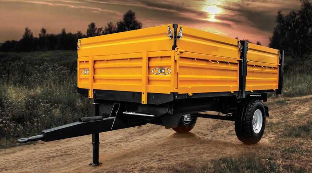 Remorca Agricola Moskon de la 2.5t-6t, BAsculabila DE LA 4500 EURO