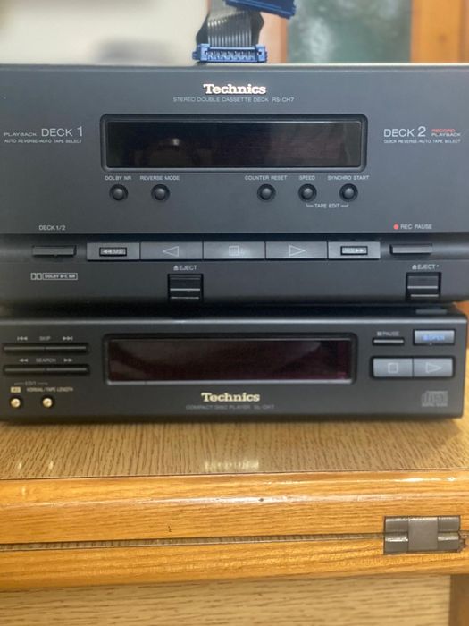 Technics SL-CH7 ȘI RS-CH7, CD ȘI DECK casete cu autoreverse