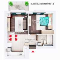 Apartament 2 camere - Cosmopolis